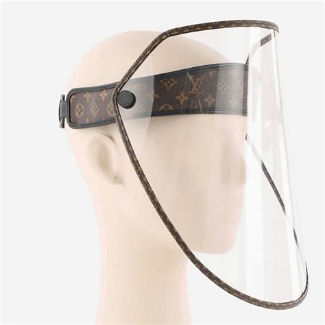 masque louis vuitton|louis vuitton face shield.